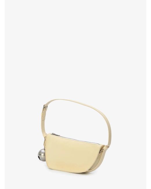 Burberry Natural Light Lambskin Shoulder Bag