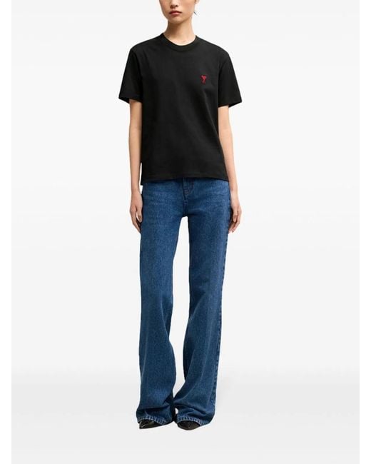 AMI Black Topwear