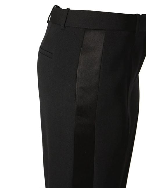 Givenchy Black Pants With Side Bands