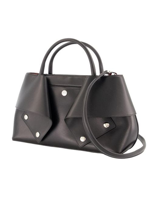 Totême  Black Small Mercer Shopper Bag