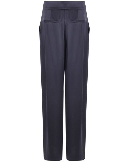 Jonathan Simkhai Blue "Kyra" Wide Leg Pant