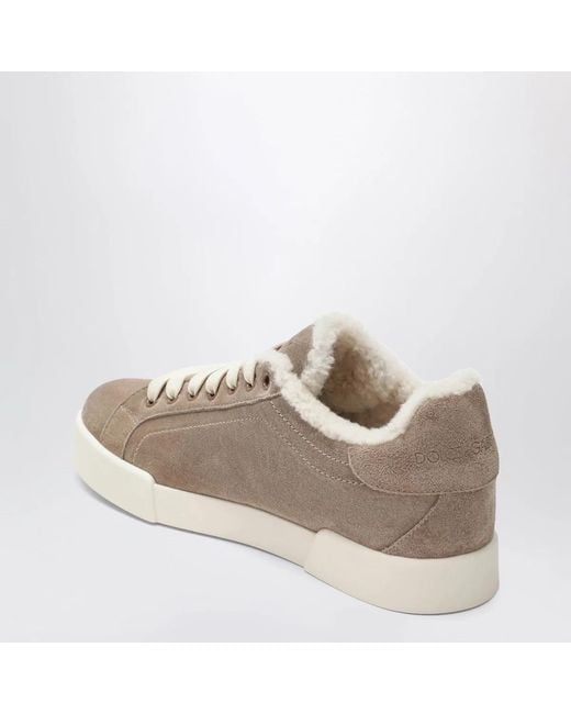 Dolce & Gabbana Brown Dolce&Gabbana Portofino Light Sneakers