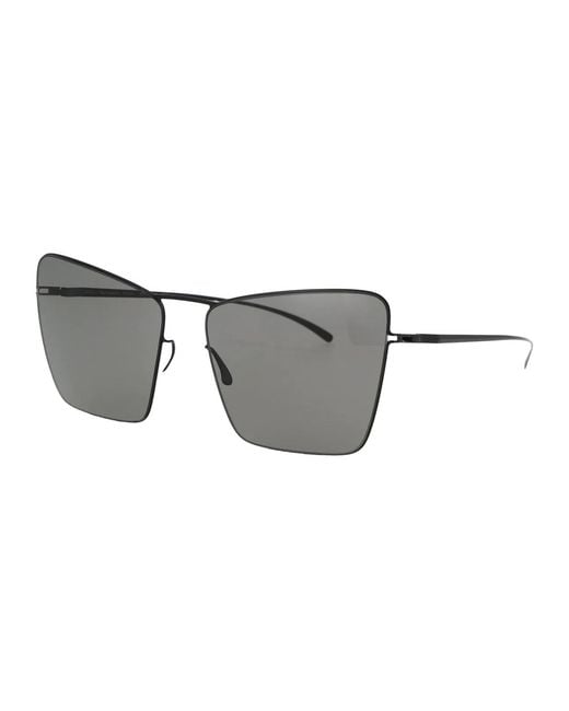 Mykita Gray Metal Frame Sunglasses