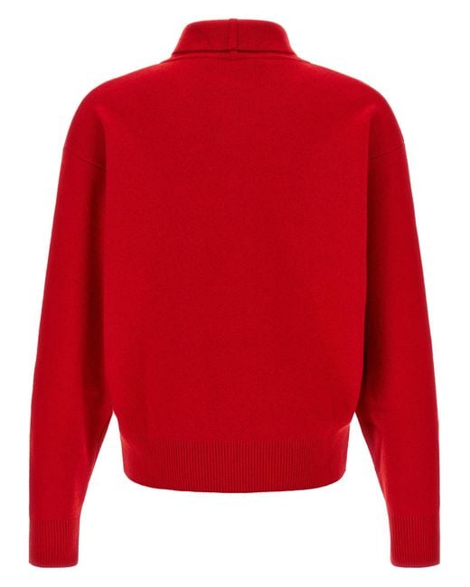 Jacquemus Red 'Le Cardigan Pelota' Cardigan for men