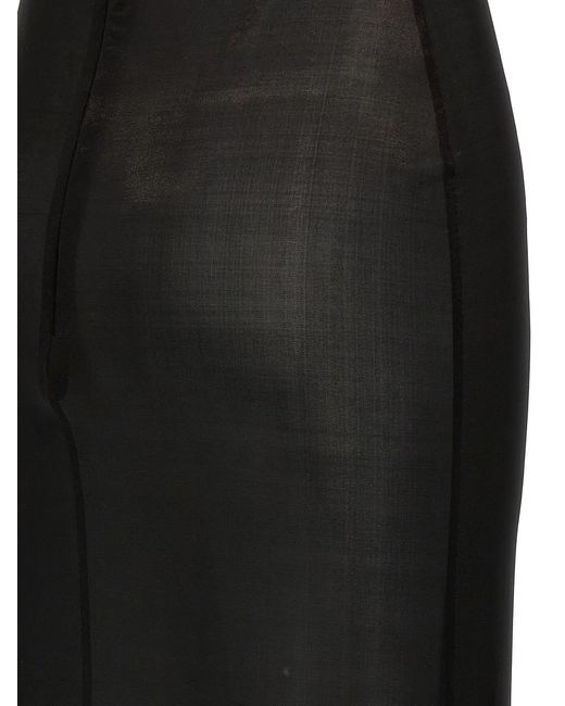 Magda Butrym Black '27' Dress