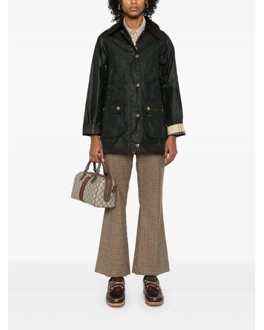 Barbour Black "Modern Beadnell" Lightweight Jacket