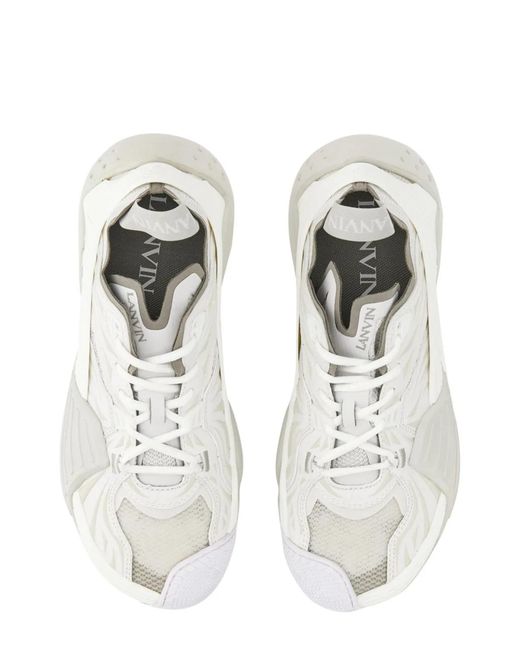 Lanvin White Flash-X Sneakers