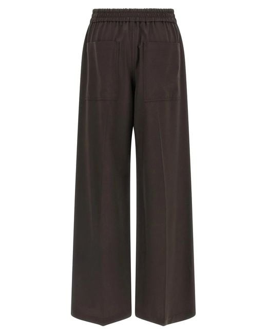 Brunello Cucinelli Brown Cool Wool Pants