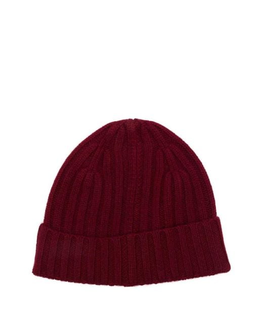 Be You Red Cashmere Beanie