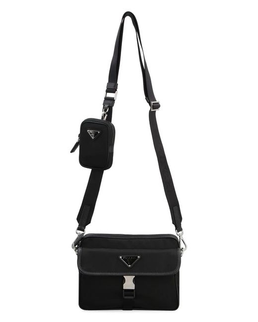 Prada Black Bandoliera Bag for men