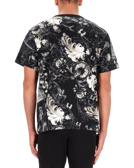 Versace Jeans Couture Black Cotton T-Shirt for men