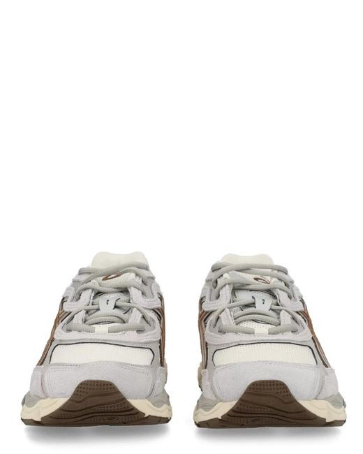 Asics White Leather Sneaker