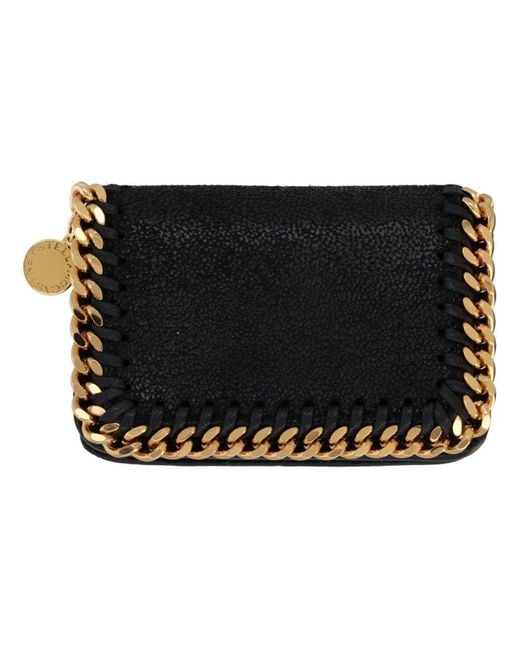 Stella McCartney Black "Falabella" Wallet