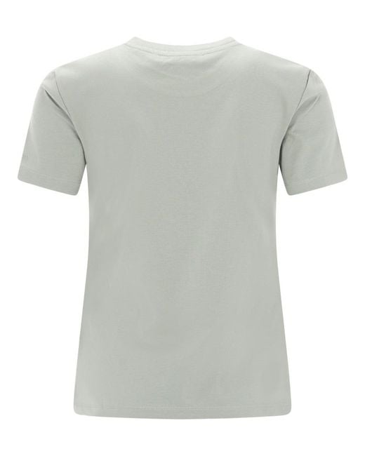Max Mara Gray Cotton Tshirt