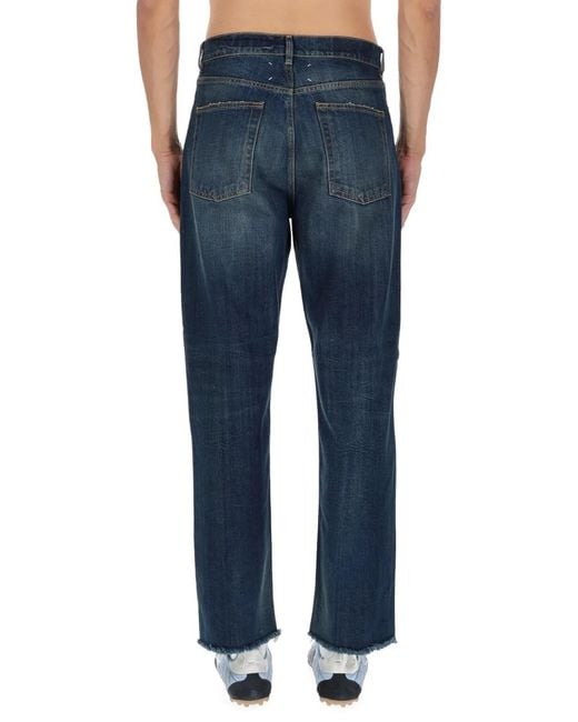 Maison Margiela Black Cotton Jeans for men