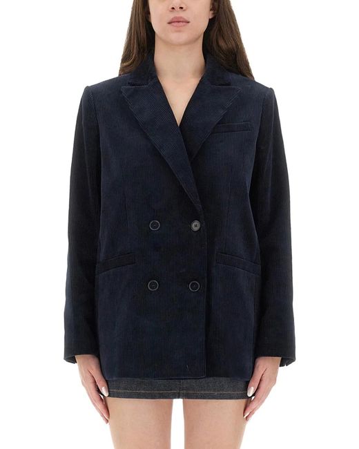 A.P.C. Black Cotton Jackets