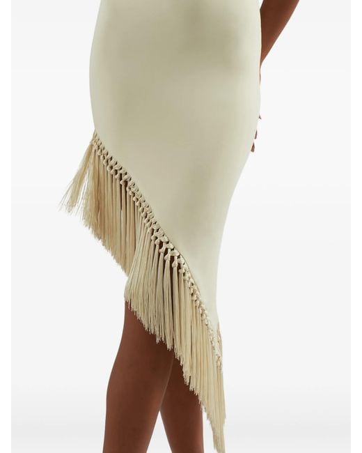 Taller Marmo White Yacare Dress