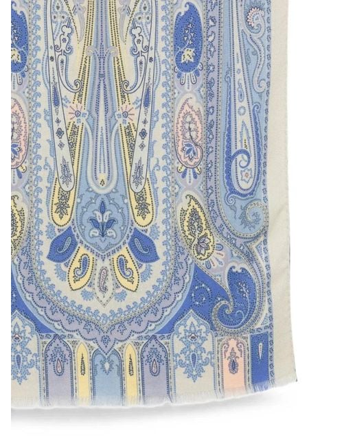 Etro Blue Pañuelo