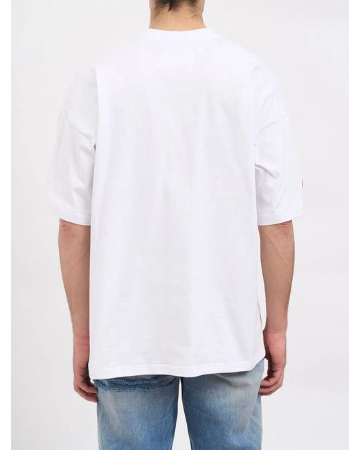 PDF White T-Shirt The Boy Giudice Maledetto for men