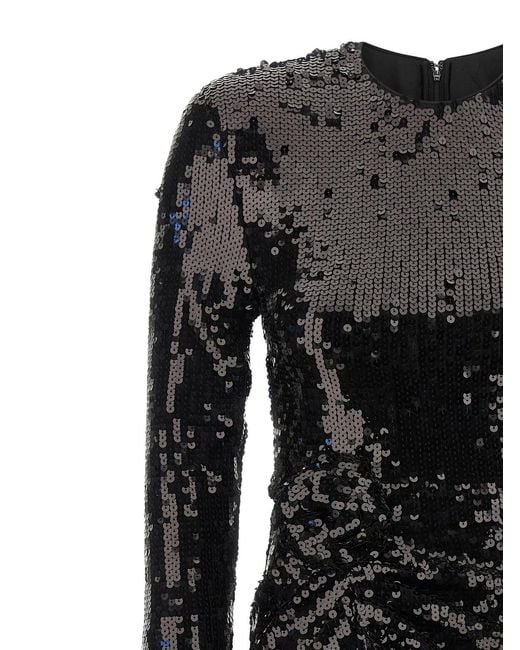 ROTATE BIRGER CHRISTENSEN Black Rotate Birger Christensen Sequin Dress
