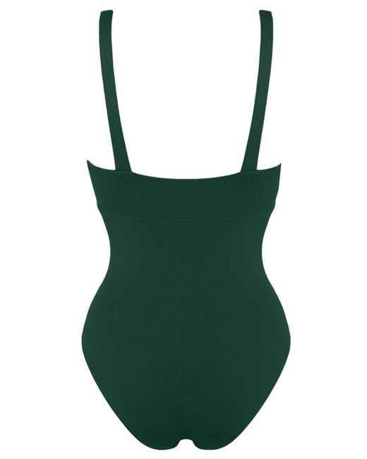 Eres Green Arnaque One-Piece Tank Swimsuit
