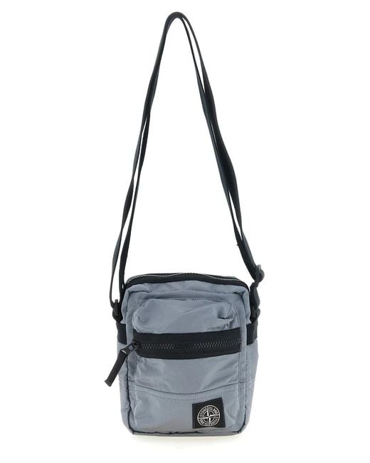 Stone Island Gray '9200015' Crossbody Bag for men