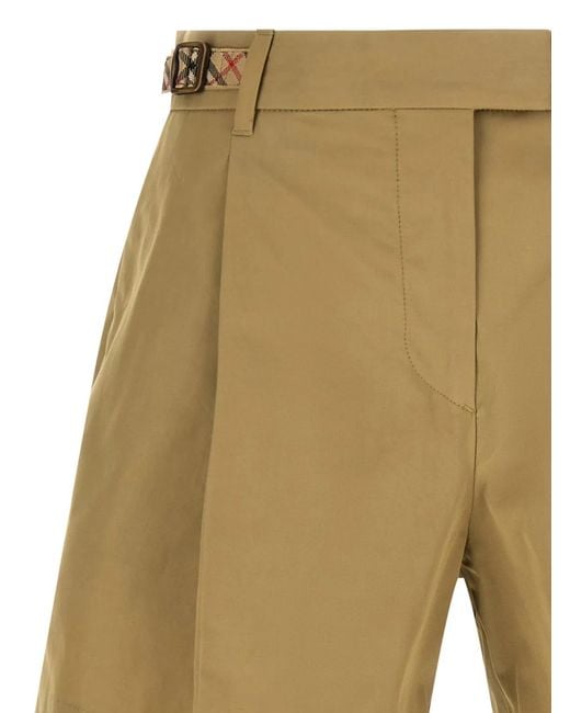 Burberry Natural 'Raina' Shorts