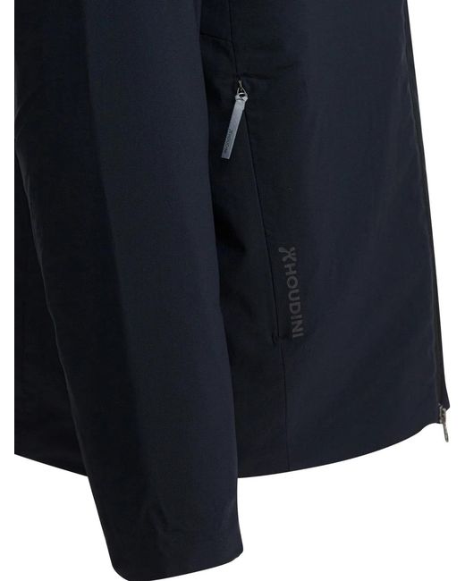 Houdini Sportswear Blue Recycled Polyester Blend Jacket for men