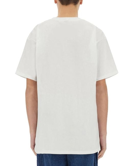 Obey Gray Logo Print Tshirt for men
