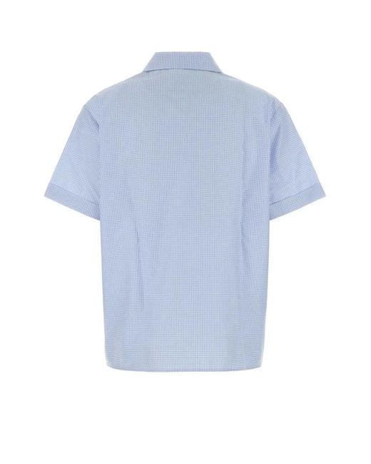 Miu Miu Blue Camicie