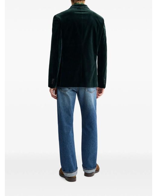 Etro Black Single Breasted Blazer for men