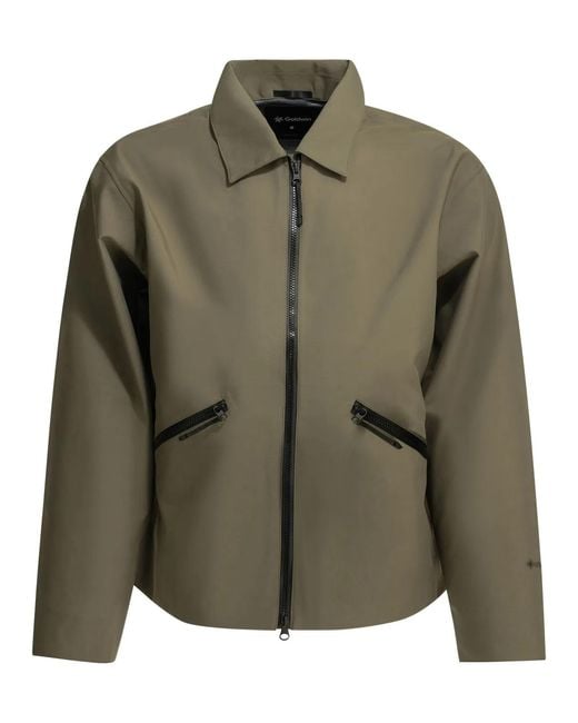 Goldwin Green "Gore-Tex 3L" Overshirt Jacket for men