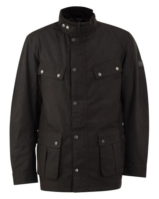 Barbour Black Tourer Duke for men