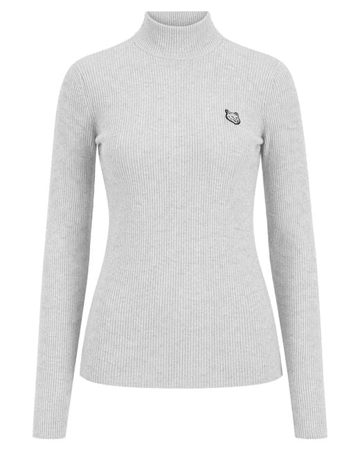 Maison Kitsuné White Maison Kitsuné Fox Patch Jersey