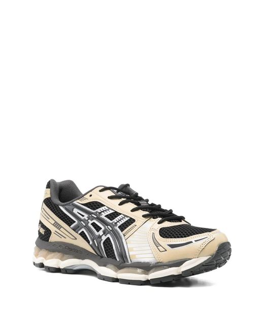 Asics White Synthetic Leather Sneaker