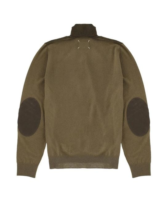 Maison Margiela Green "Two-Tone" Jersey
