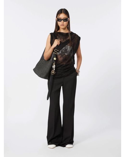 Max Mara Black Spxcupola Top