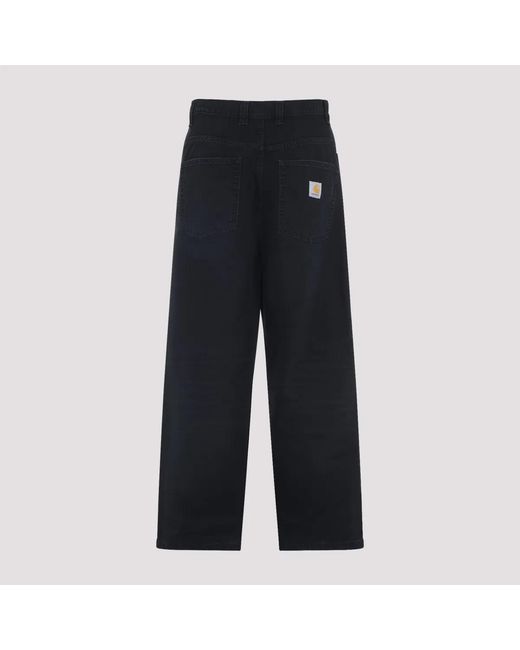 Carhartt Blue Brandon Cotton Jeans for men