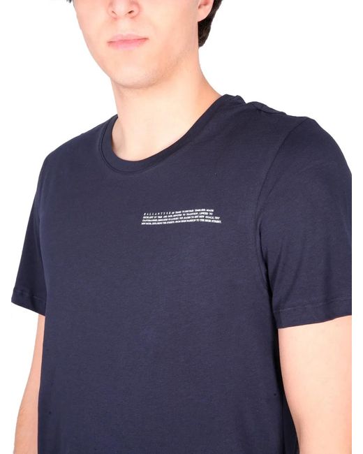 Ballantyne Blue Crewneck T-Shirt for men