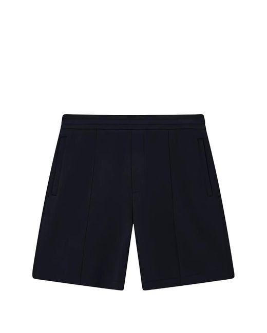 Emporio Armani Black Cotton Shorts for men