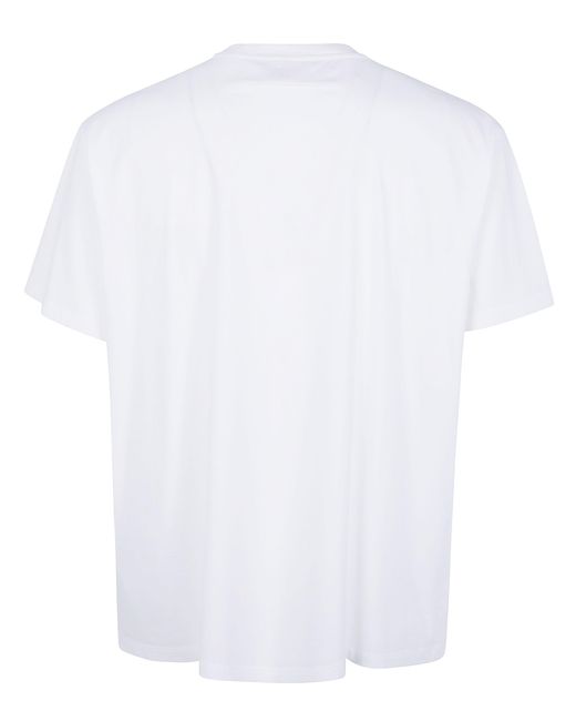MM6 by Maison Margiela White Classic T-Shirt for men