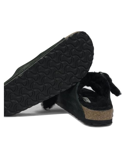 Birkenstock Black "Boston" Sandals