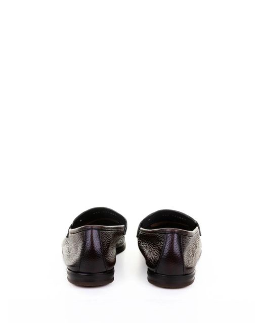 BARRET White Leather Moccasin for men