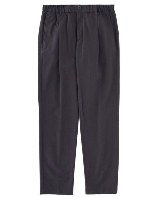 Herno Blue Tailored Pants for men