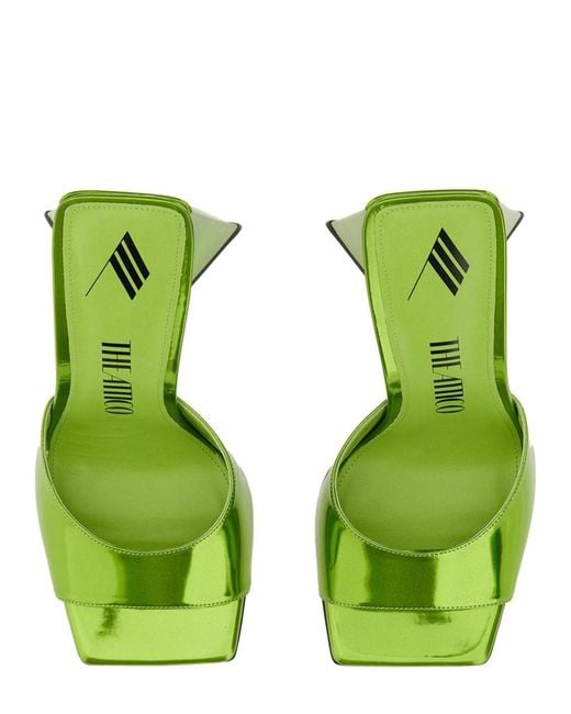 The Attico Green Mule Devon