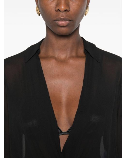 Elisabetta Franchi Black Shirts