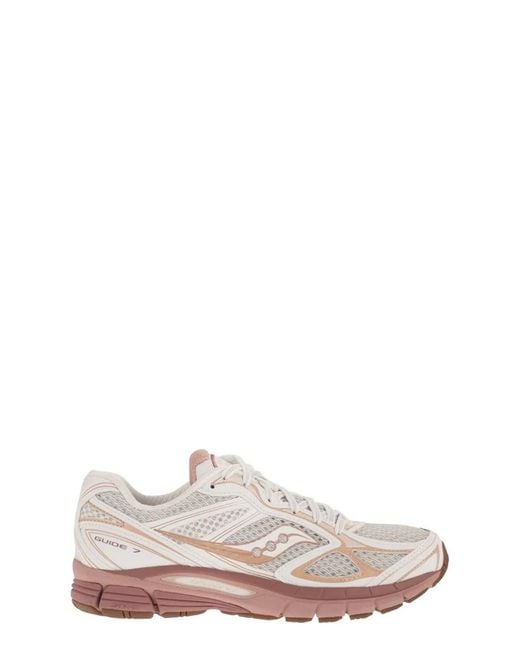 Saucony White Progrid Guide 7