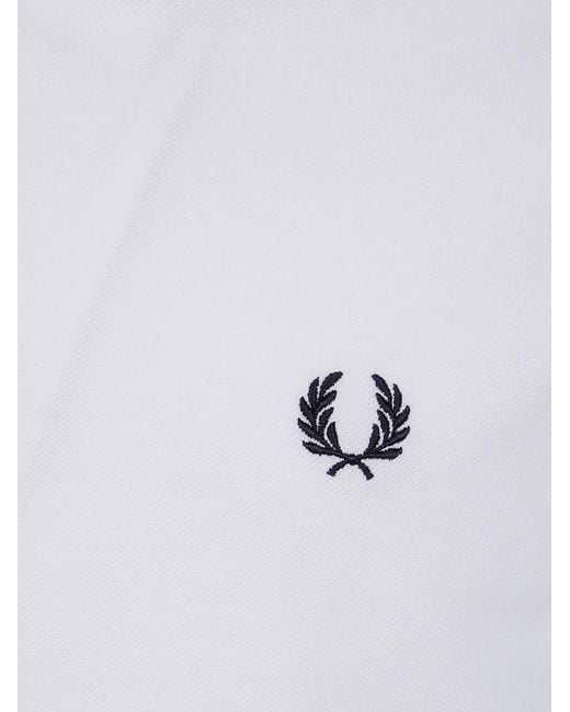 Fred Perry White The Shirt for men
