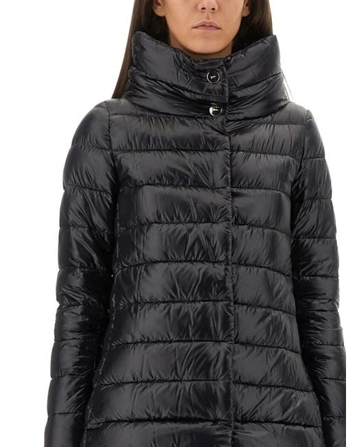 Herno Black Piumino "A-Shape Amelia"