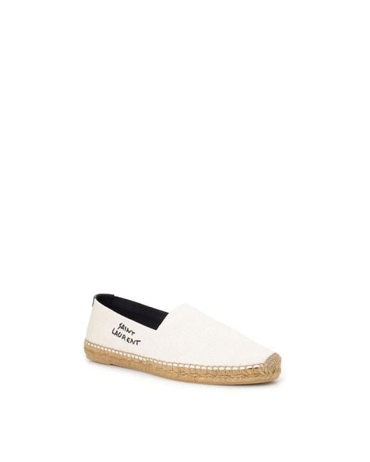 Saint Laurent Natural Espadrillas for men